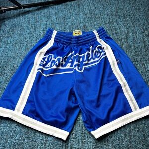 Mitchell & Ness Cooperstown Collection MLB Los Angeles Dodgers Blown Out Shorts